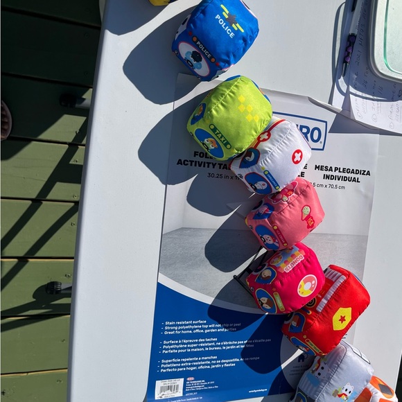 9 Cute Plush Vehicle Cars W/ Carry On Playmat Baby Toddler Preschool Learning - Picture 7 of 12